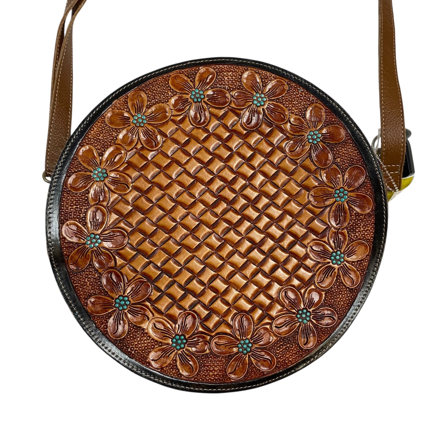 Crossbody By   Clothes Mentor In Brown, Size:Medium