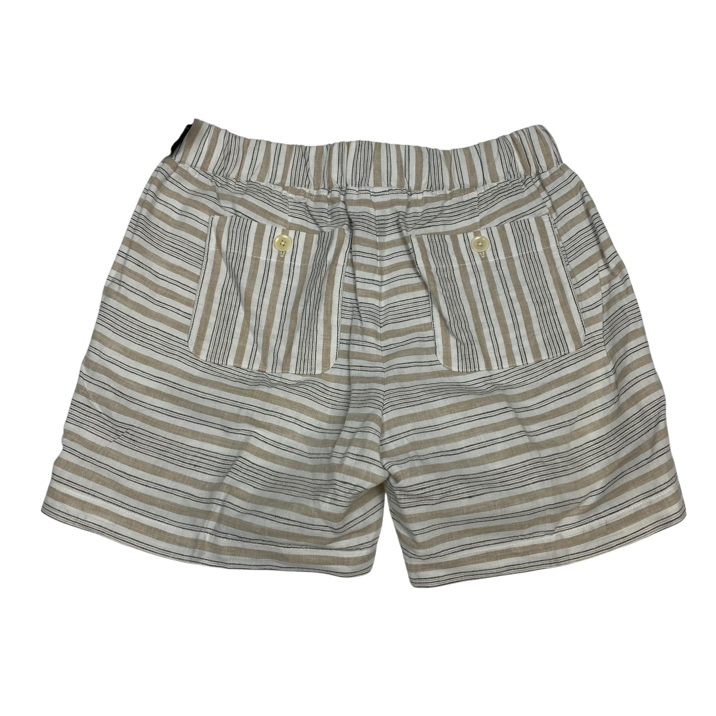 SHORTS by TALBOTS in TAN & WHITE, Size:XS