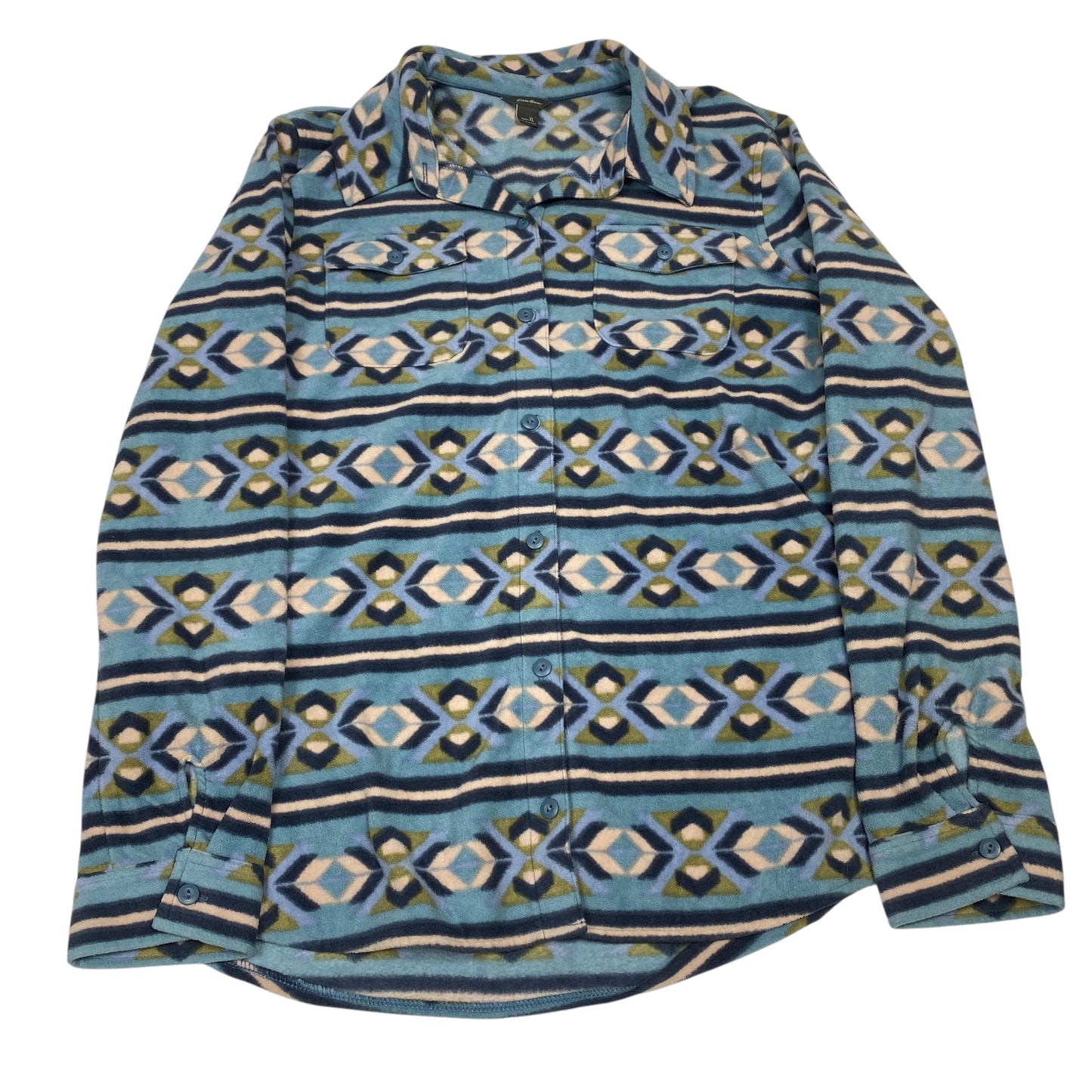 Athletic Fleece By Eddie Bauer In Blue, Size:Xl