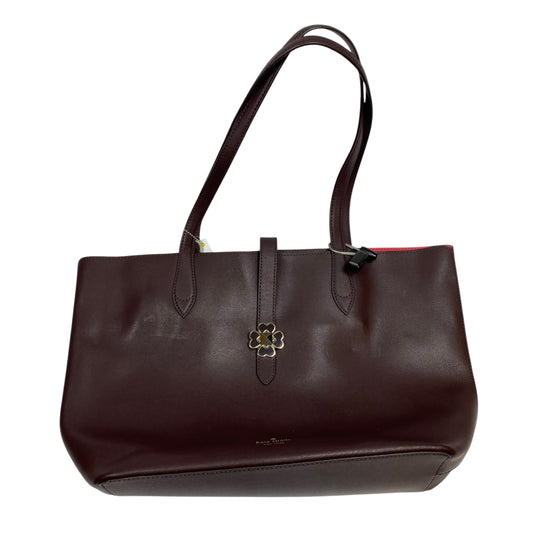 Handbag Designer By Kate Spade In Maroon, Size:Large
