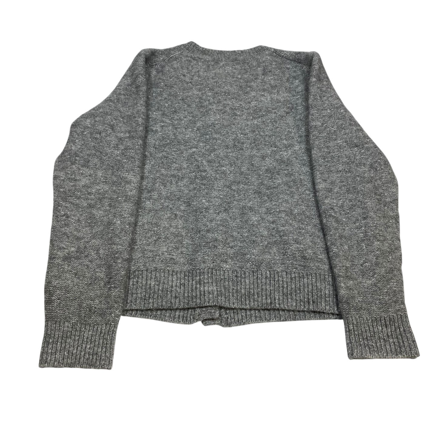 Sweater Cardigan By J. Crew In Grey, Size:2X