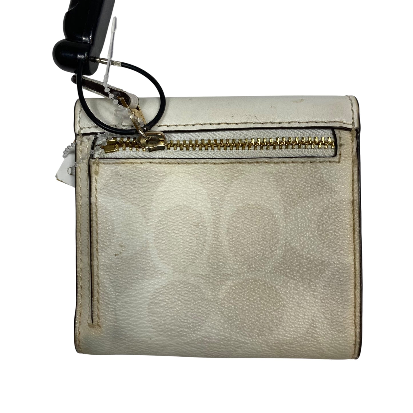 Wallet Designer By Coach In White, Size:Small