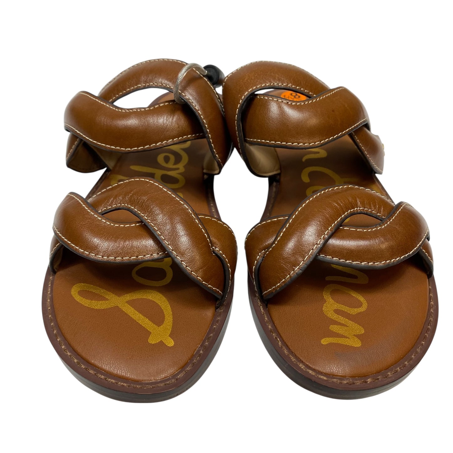 Sandals Flats By Sam Edelman In Brown, Size:8.5
