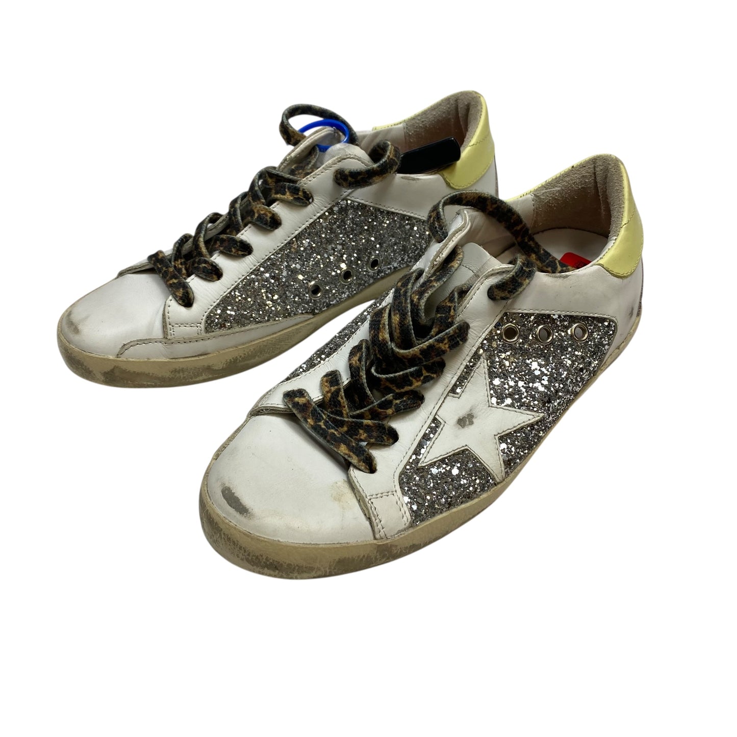 Shoes Luxury Designer By Golden Goose In Cream, Size:8