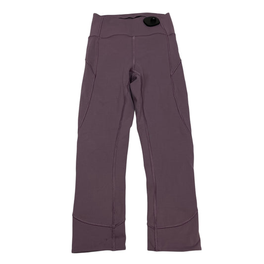 Athletic Leggings By Lululemon In Purple, Size:Xs
