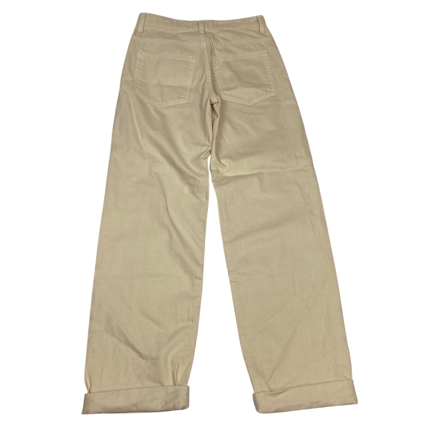 Jeans Straight By Askk Ny In Tan Denim, Size:24