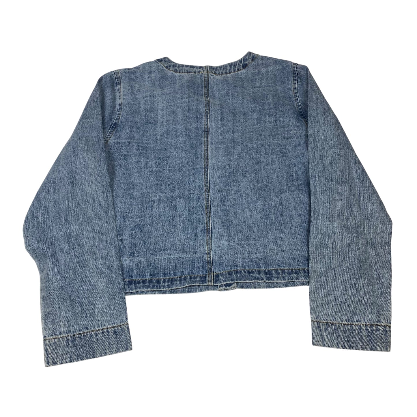 Jacket Denim By Entro In Blue Denim, Size:L