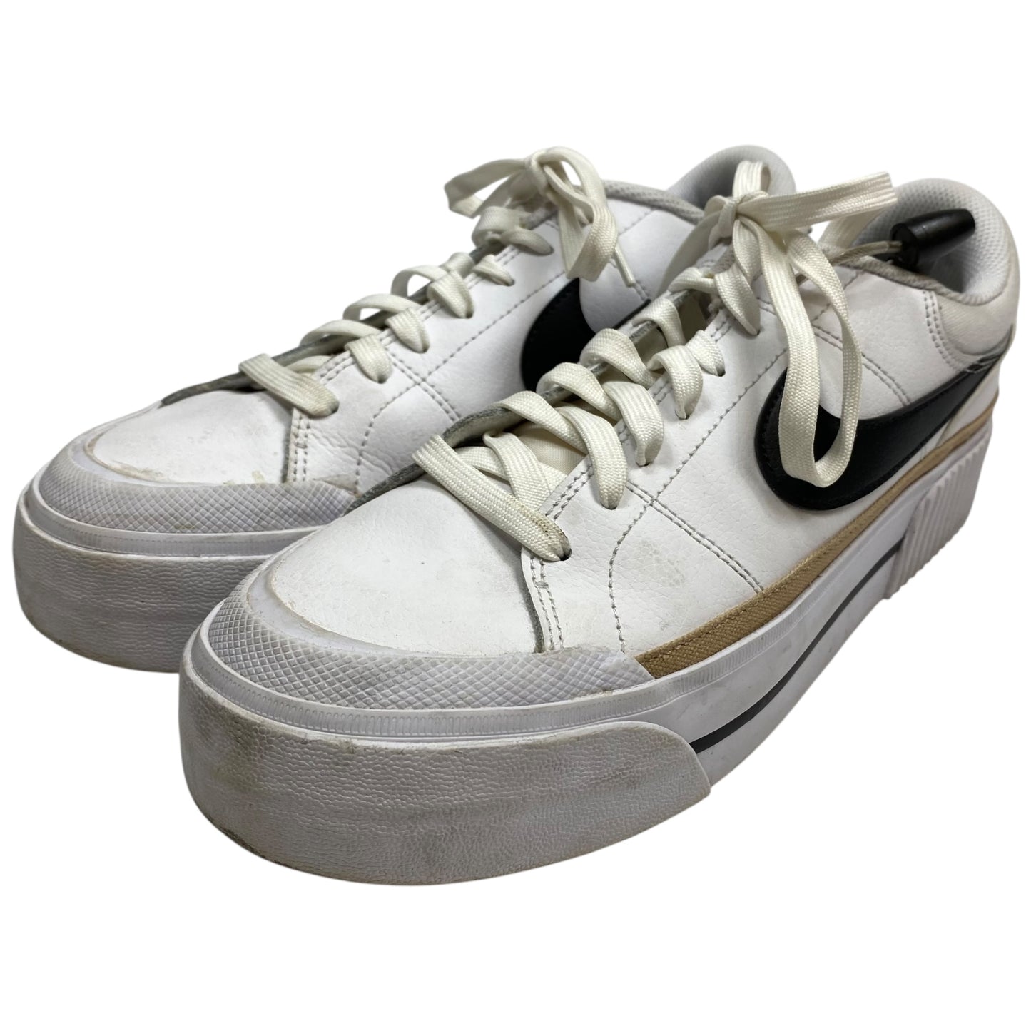 Shoes Sneakers Platform By Nike In White, Size:10