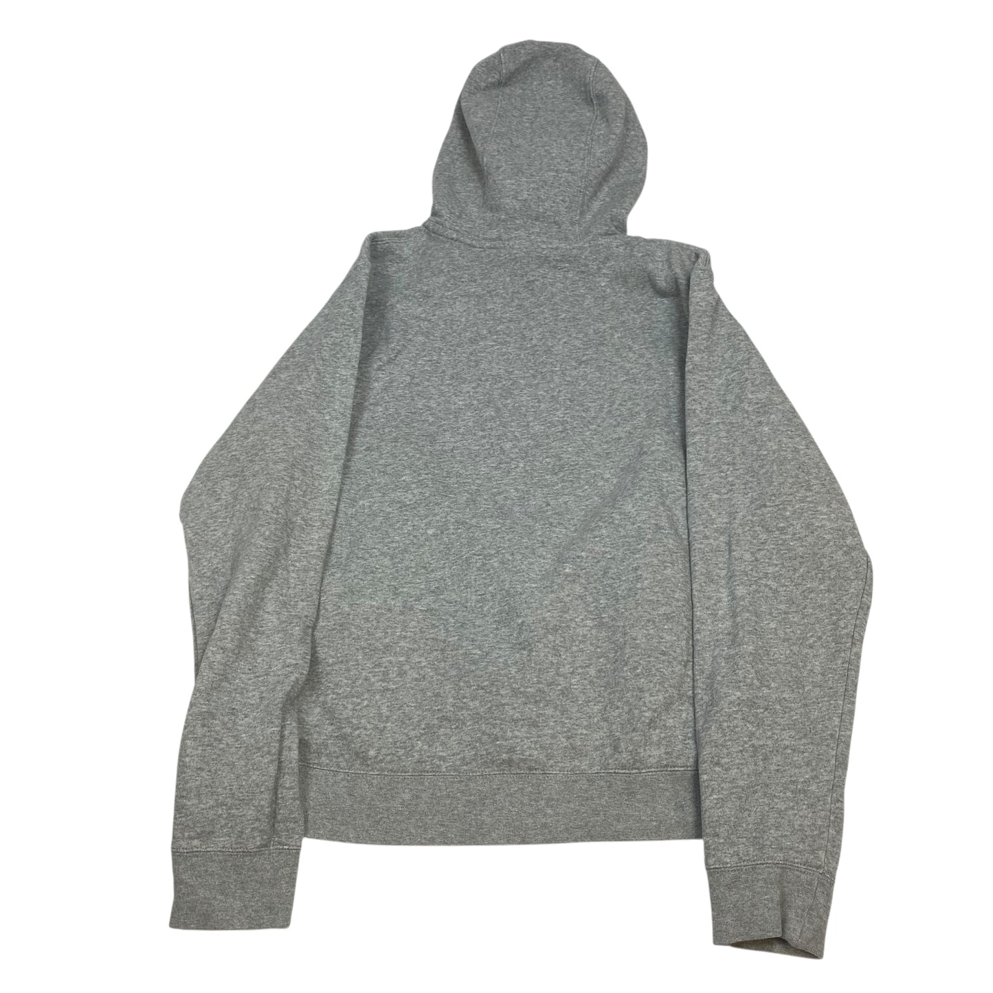 Athletic Sweatshirt Hoodie By Nike Apparel In Grey, Size:M