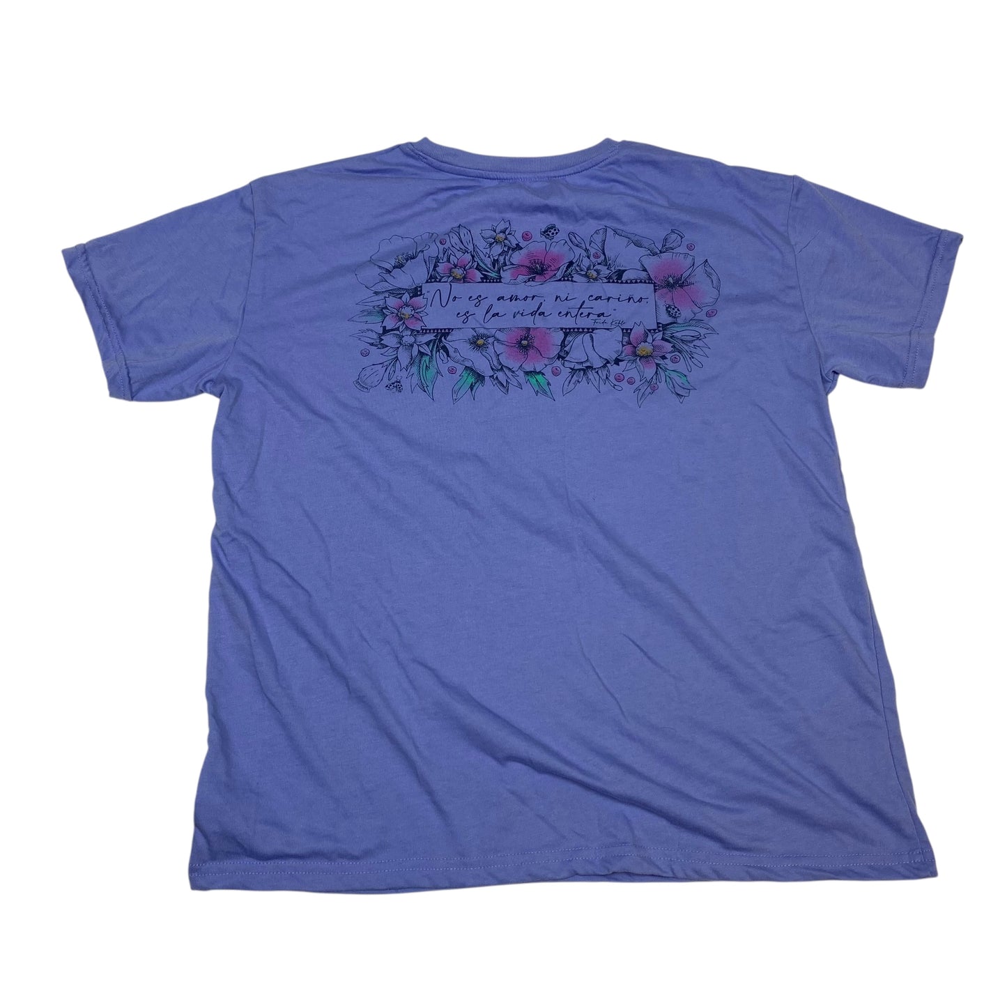 Top Ss By FRIDA KAHLO In Purple, Size:L