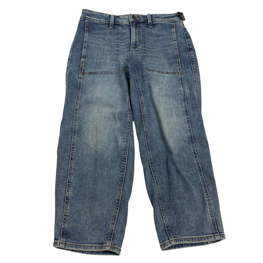 Jeans Cropped By Chicos In Blue Denim, Size:2P