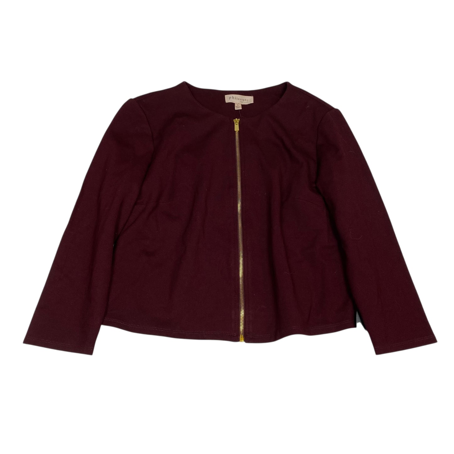 Top Ls By Philosophy In Red, Size:L