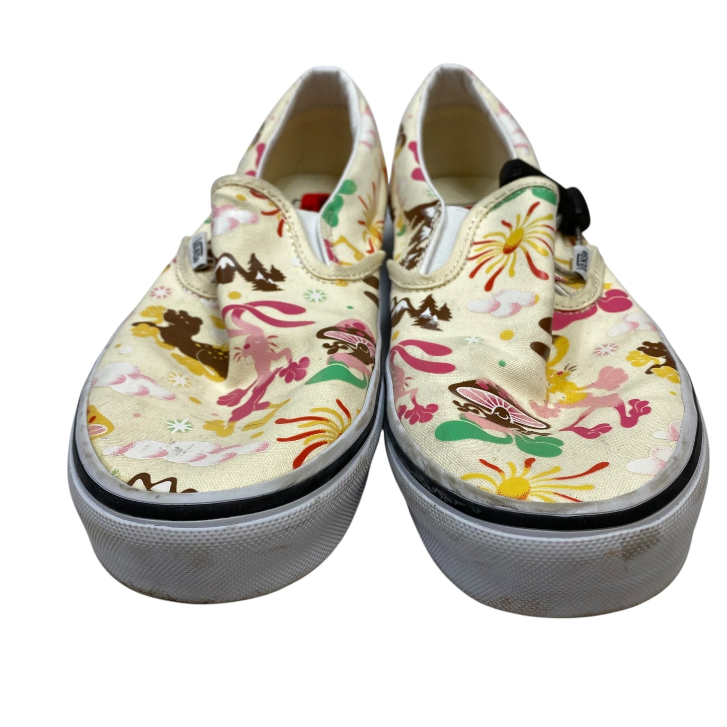 Shoes Sneakers By Vans In Cream, Size:10.5