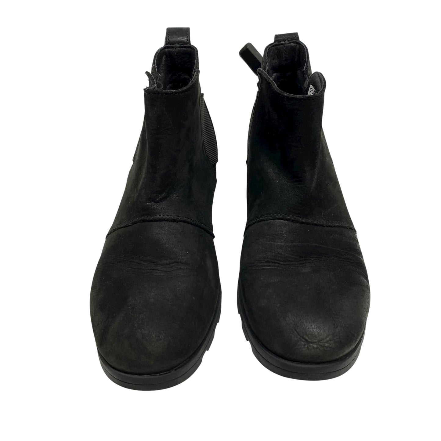 Boots Ankle Flats By Sorel In Black, Size:9.5