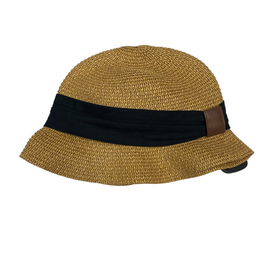 Hat Bucket By Clothes Mentor In Black & Tan