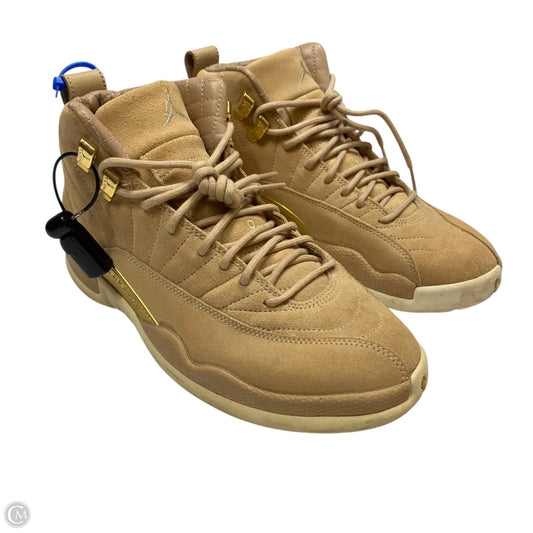 Shoes Luxury Designer By Jordan In Tan, Size: 8
