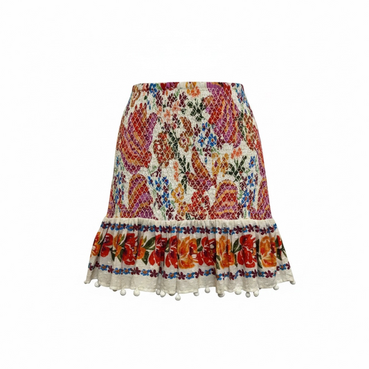 Skirt Designer By Farm Rio In Multi-colored, Size: S