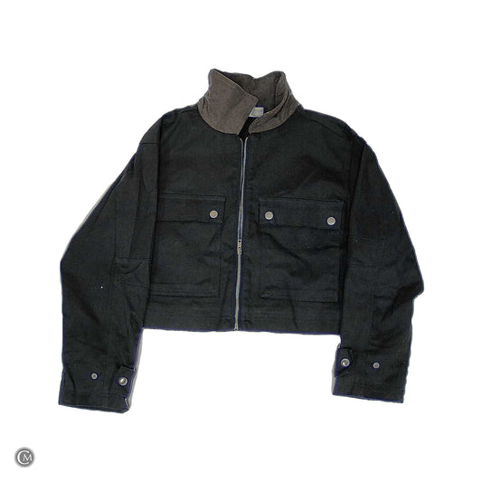 Jacket Denim By No Boundaries In Black Denim, Size: S image 1