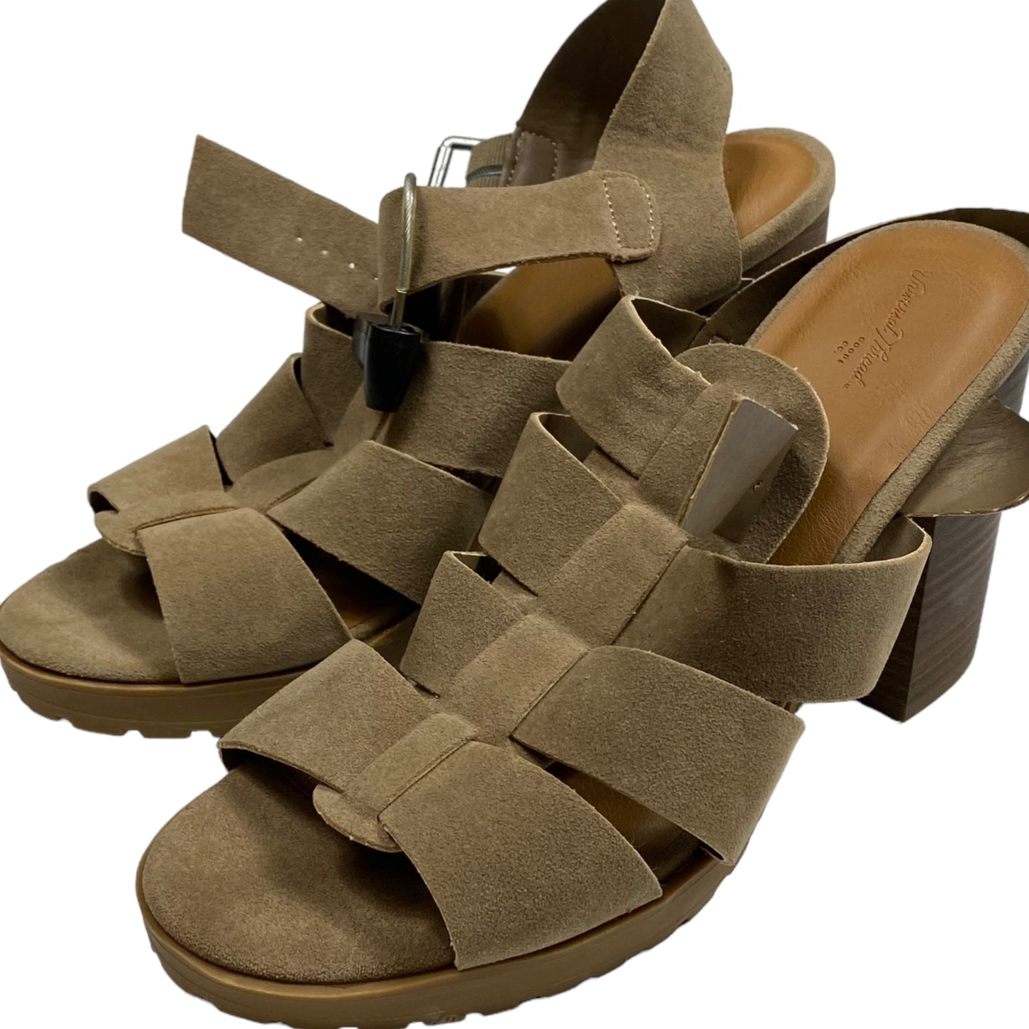 Sandals Heels Block By Universal Thread  Size: 9.5