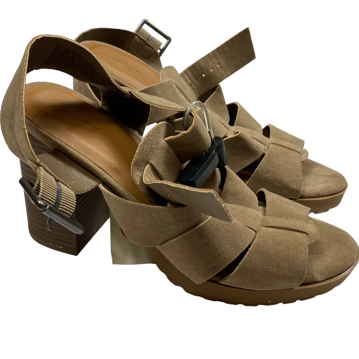 Sandals Heels Block By Universal Thread  Size: 9.5