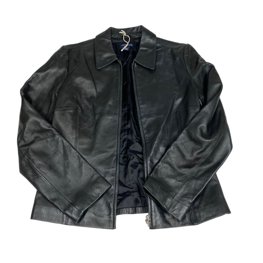 Jacket Leather By Ann Taylor  Size: M